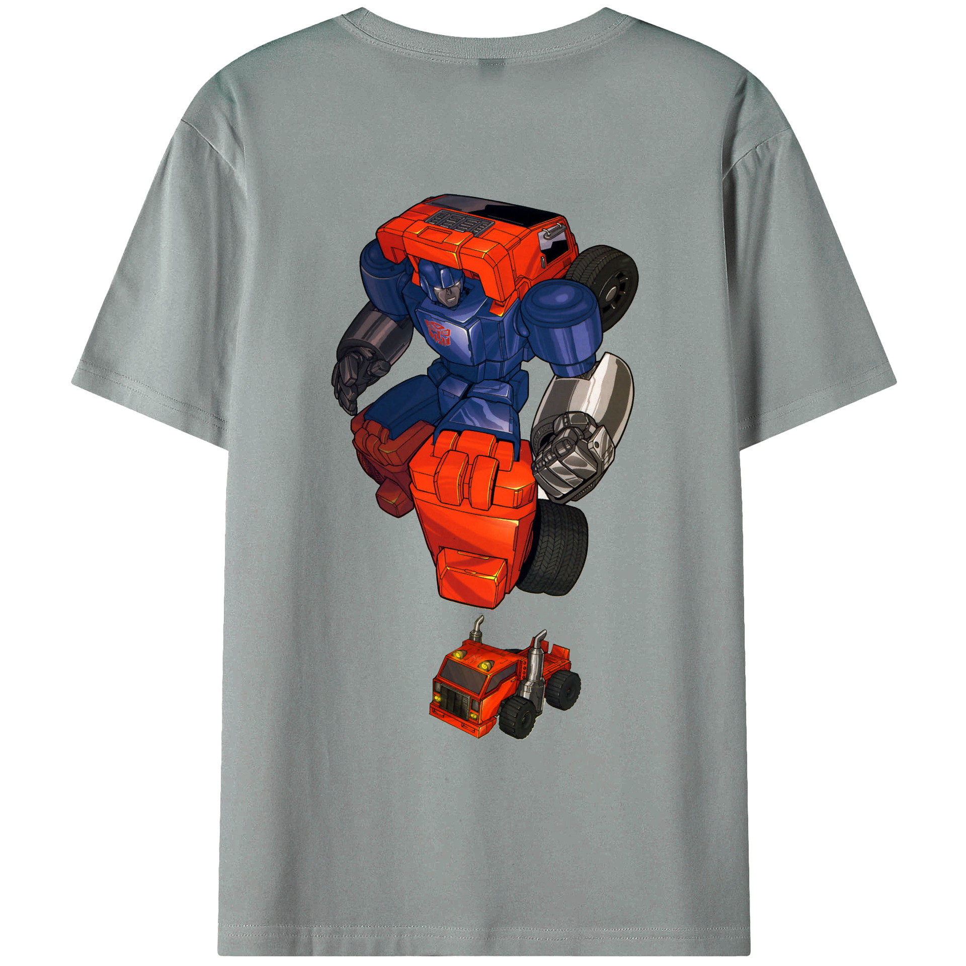 （画像用）  綿100％ メンズ半袖Tシャツ（バックプリント） 通気性